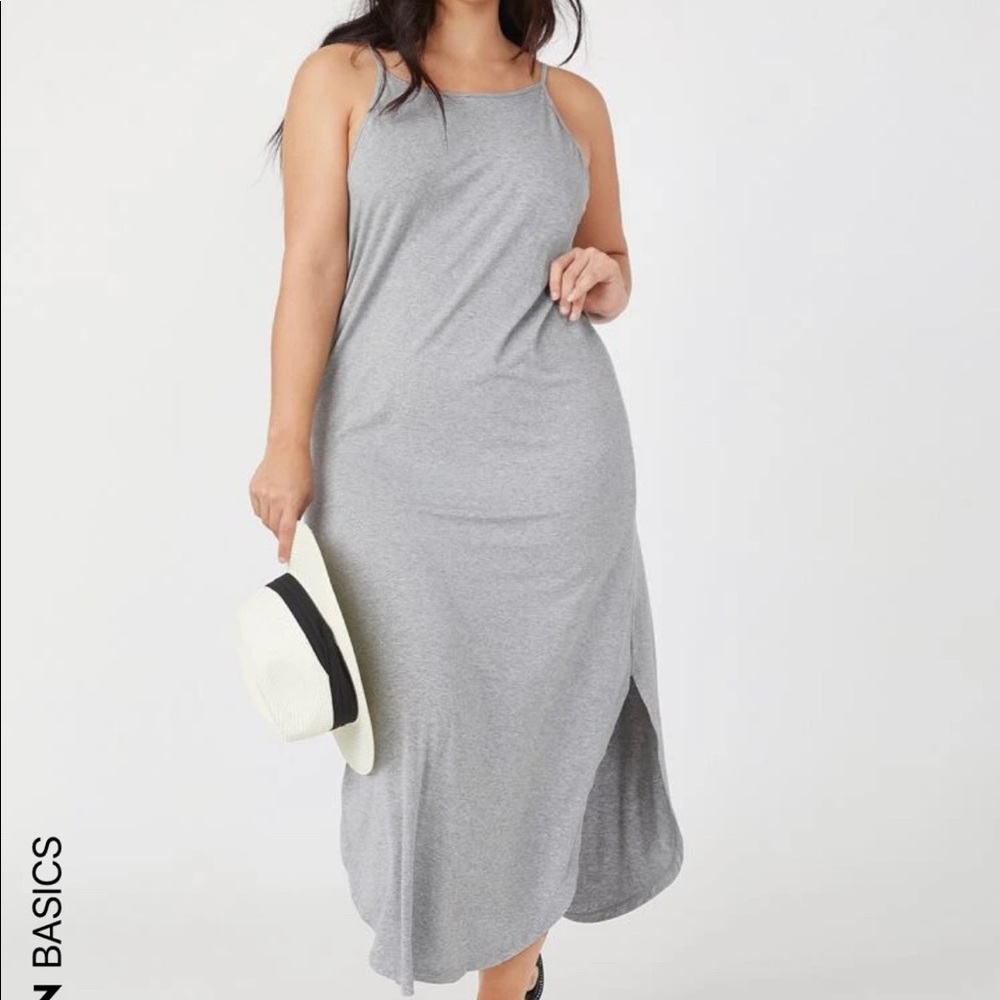 MAXI DRESS WITH SIDE SLIT